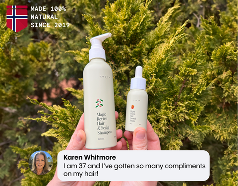 <p>Hairloss & Dandruff</p><p><em><strong>Gone In 2 Weeks</strong></em></p>