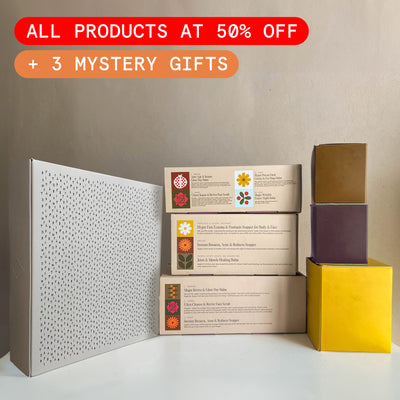 Mega Gift Bundle: All Products at 50% off + 3 Gifts