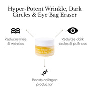 How to apply Frøya Organics Hyper Potent Dark Circles & Bag Eye Balm around the delicate eye area