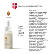 How to use Frøya Organics Hyper Potent Hair Growth Serum application guide
