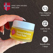 Frøya Organics Instant Softening Hand Balm clinical studies and scientifically backed results