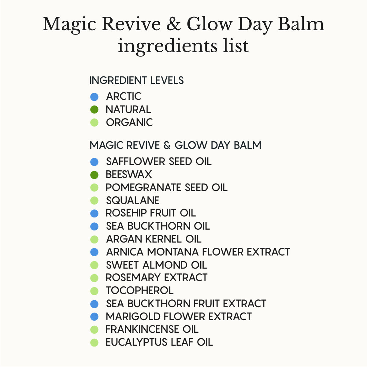 Magic Revive Magic Revive & Glow Day Balm | Frøya Organics