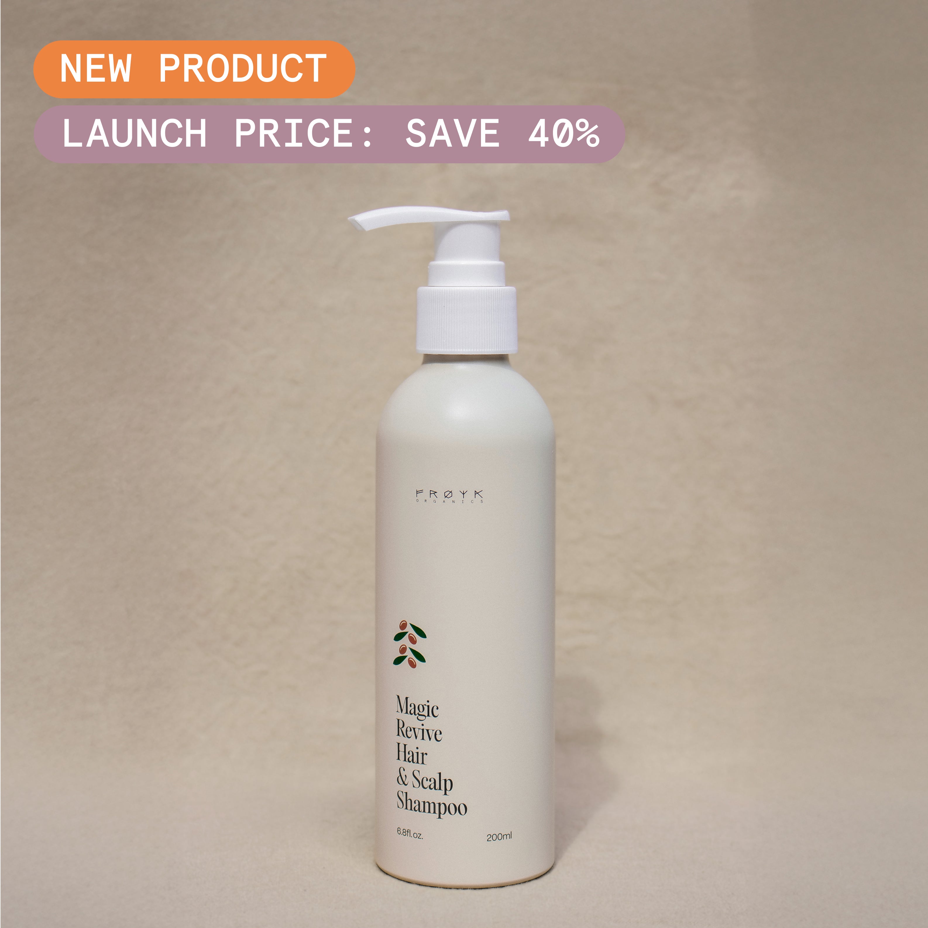 Magic Revive Hair & Scalp Shampoo | Frøya Organics