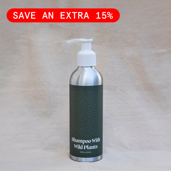 Shampoo With Wild Plants