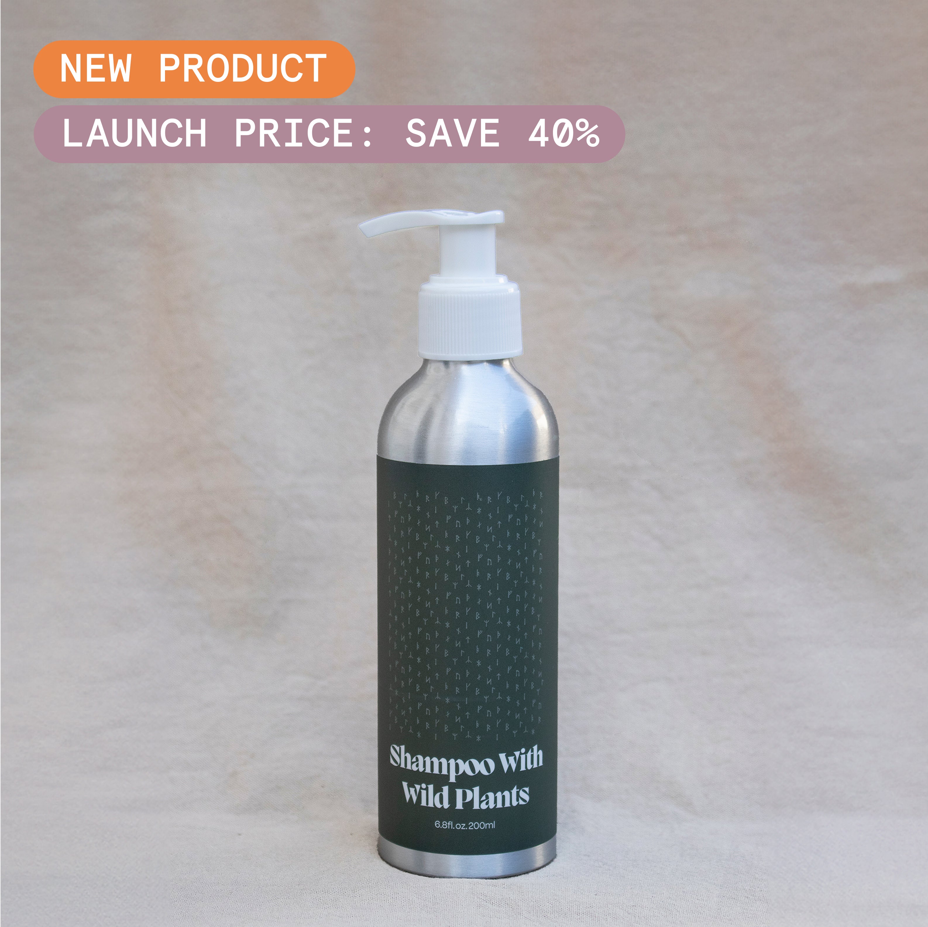 Shampoo With Wild Plants