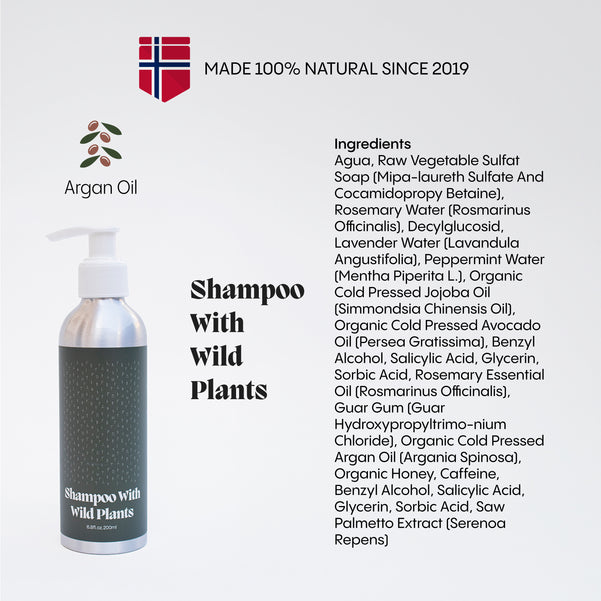 Shampoo With Wild Plants