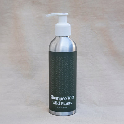 Champú con plantas silvestres