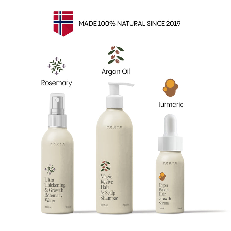 Frøya Organics Complete System for Mature Hair and Scalp