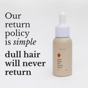 Customer showing visible skin improvement results with Hyper Potent Hair Growth Serum