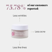 Customer showing results after using Frøya Organics Ultra Cleanse & Revive Face Scrub
