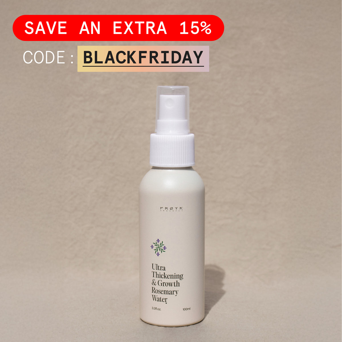 Ultra Thickening & Growth Rosemary Water