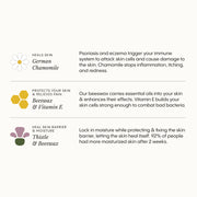 Frøya Organics Ultra-Fast Relief Balm applied to dry itchy skin